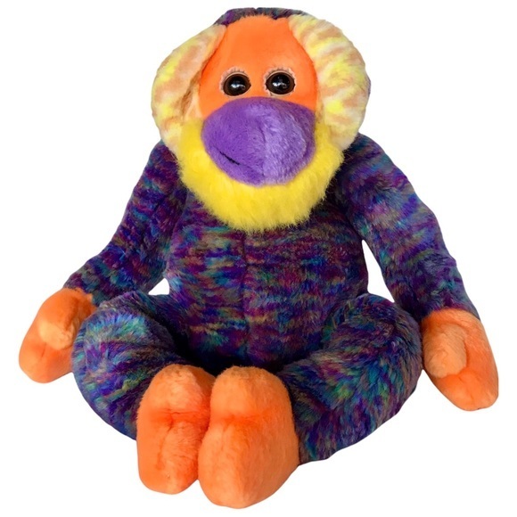 Ty Toys Ty Beanie Baby Bananas The Orangutan Monkey Poshmark
